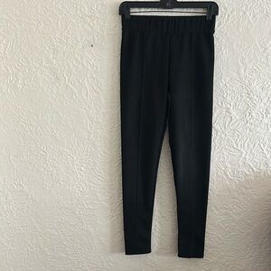 Francesca’s Black Faux Suede Leggings NWT Small